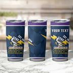 NRL Storm Rugby 2025 Custom Tumbler Cup Est 1998 Sporty Style