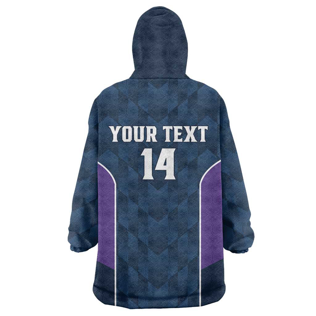 NRL Storm Rugby 2025 Custom Wearable Blanket Hoodie Est 1998 Sporty Style