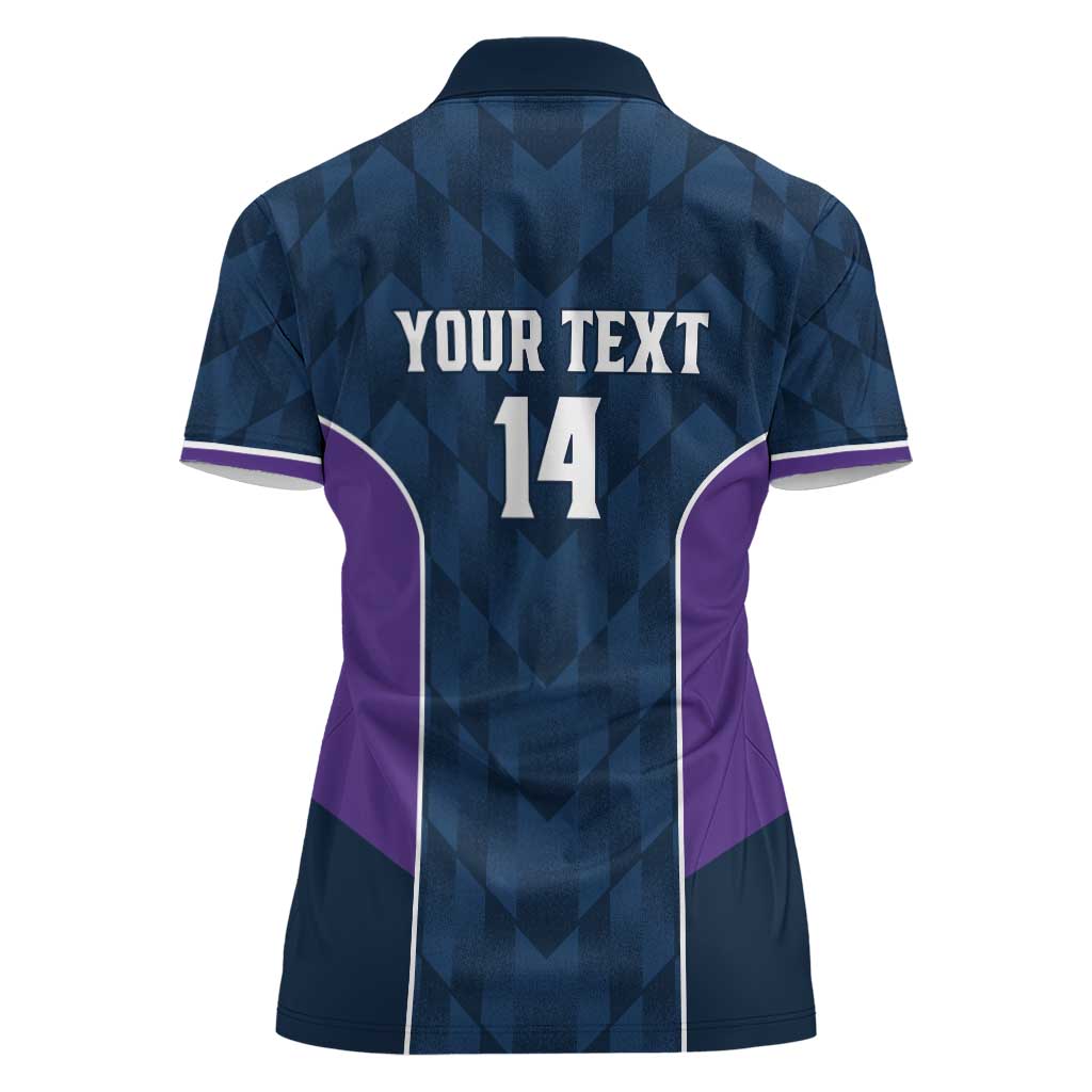 NRL Storm Rugby 2025 Custom Women Polo Shirt Est 1998 Sporty Style