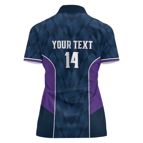 NRL Storm Rugby 2025 Custom Women Polo Shirt Est 1998 Sporty Style