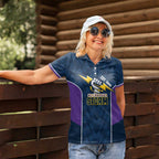 NRL Storm Rugby 2025 Custom Women Polo Shirt Est 1998 Sporty Style