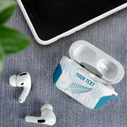 Custom New Zealand Silver Fern Football AirPods Case Come On All White - Aussie Hoodie