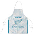 Custom New Zealand Silver Fern Football Apron Come On All White - Aussie Hoodie