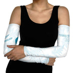 Custom New Zealand Silver Fern Football Arm Sleeves Come On All White - Aussie Hoodie