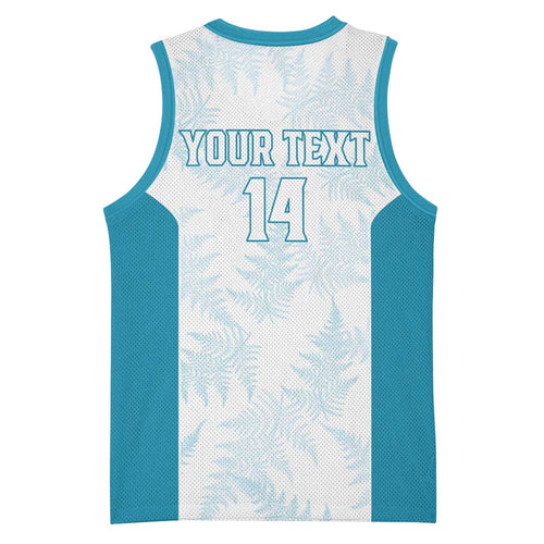 Custom New Zealand Silver Fern Football Basketball Jersey Come On All White - Aussie Hoodie