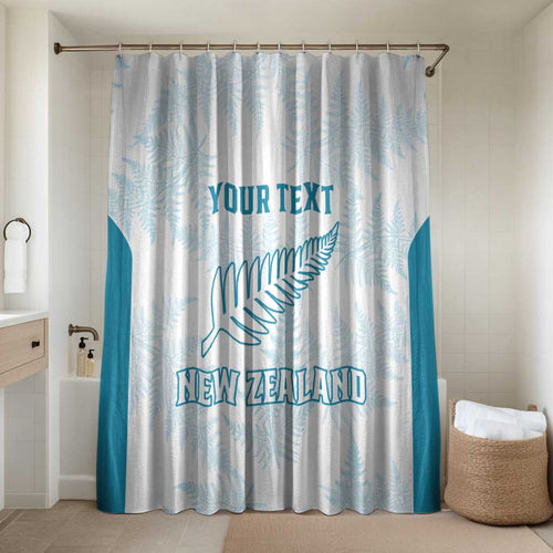 Custom New Zealand Silver Fern Football Bathroom Set Come On All White - Aussie Hoodie