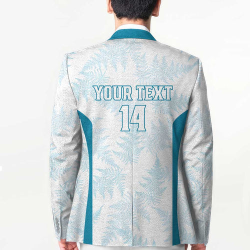 Custom New Zealand Silver Fern Football Blazer Come On All White - Aussie Hoodie