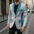 Custom New Zealand Silver Fern Football Blazer Come On All White - Aussie Hoodie
