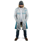 Custom New Zealand Silver Fern Football Cloak Come On All White - Aussie Hoodie