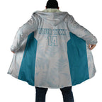 Custom New Zealand Silver Fern Football Cloak Come On All White - Aussie Hoodie
