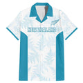 Custom New Zealand Silver Fern Football Family Matching Mermaid Dress and Hawaiian Shirt Come On All White
