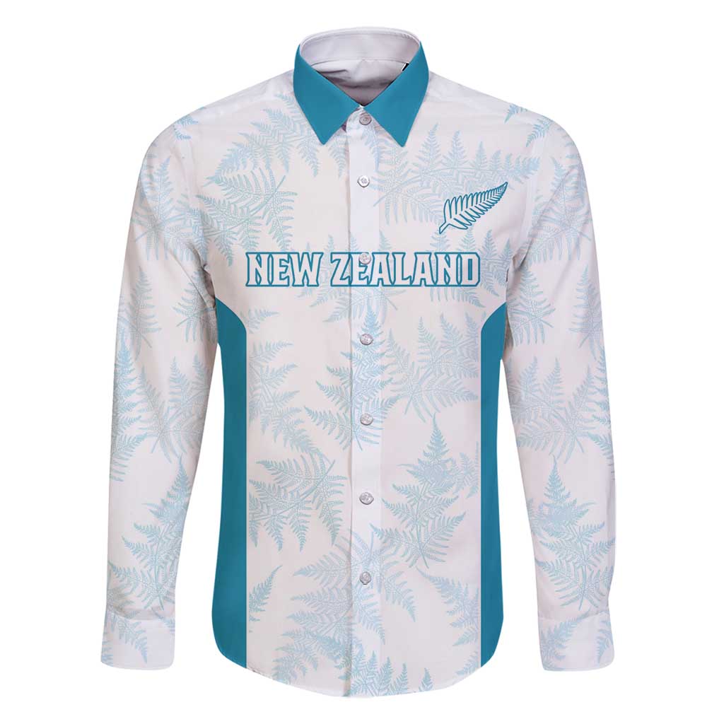 Custom New Zealand Silver Fern Football Family Matching Off Shoulder Maxi Dress and Hawaiian Shirt Come On All White