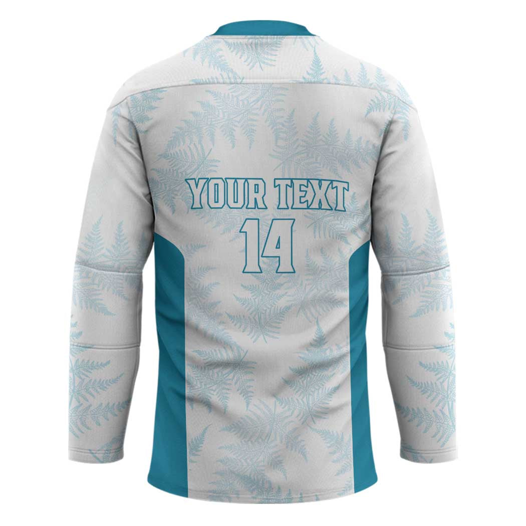 Custom New Zealand Silver Fern Football Hockey Jersey Come On All White - Aussie Hoodie
