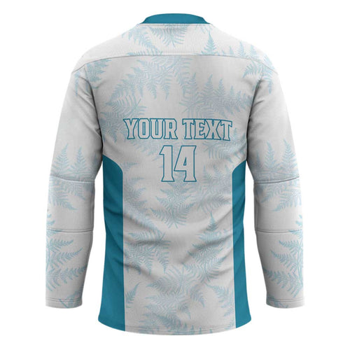 Custom New Zealand Silver Fern Football Hockey Jersey Come On All White - Aussie Hoodie