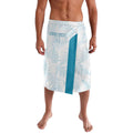 Custom New Zealand Silver Fern Football Lavalava Come On All White