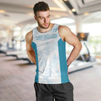 Custom New Zealand Silver Fern Football Men Tank Top Come On All White