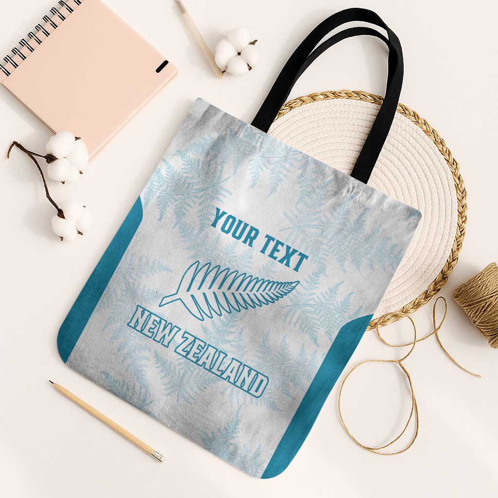 Custom New Zealand Silver Fern Football Tote Bag Come On All White - Aussie Hoodie