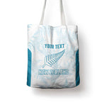 Custom New Zealand Silver Fern Football Tote Bag Come On All White - Aussie Hoodie