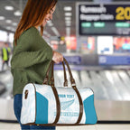 Custom New Zealand Silver Fern Football Travel Bag Come On All White - Aussie Hoodie