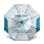 Custom New Zealand Silver Fern Football Umbrella Come On All White - Aussie Hoodie