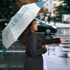 Custom New Zealand Silver Fern Football Umbrella Come On All White - Aussie Hoodie
