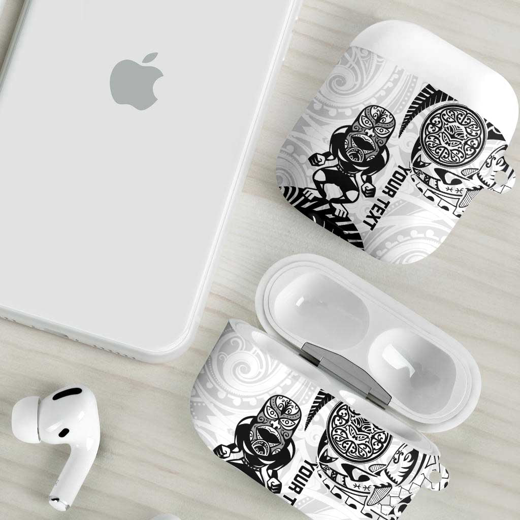 Custom Aotearoa Football AirPods Case NZ Maori Tiki Go Champions - Aussie Hoodie