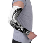 Custom Aotearoa Football Arm Sleeves NZ Maori Tiki Go Champions - Aussie Hoodie