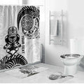 Custom Aotearoa Football Bathroom Set NZ Maori Tiki Go Champions - Aussie Hoodie