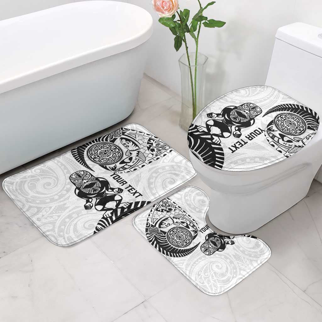Custom Aotearoa Football Bathroom Set NZ Maori Tiki Go Champions - Aussie Hoodie