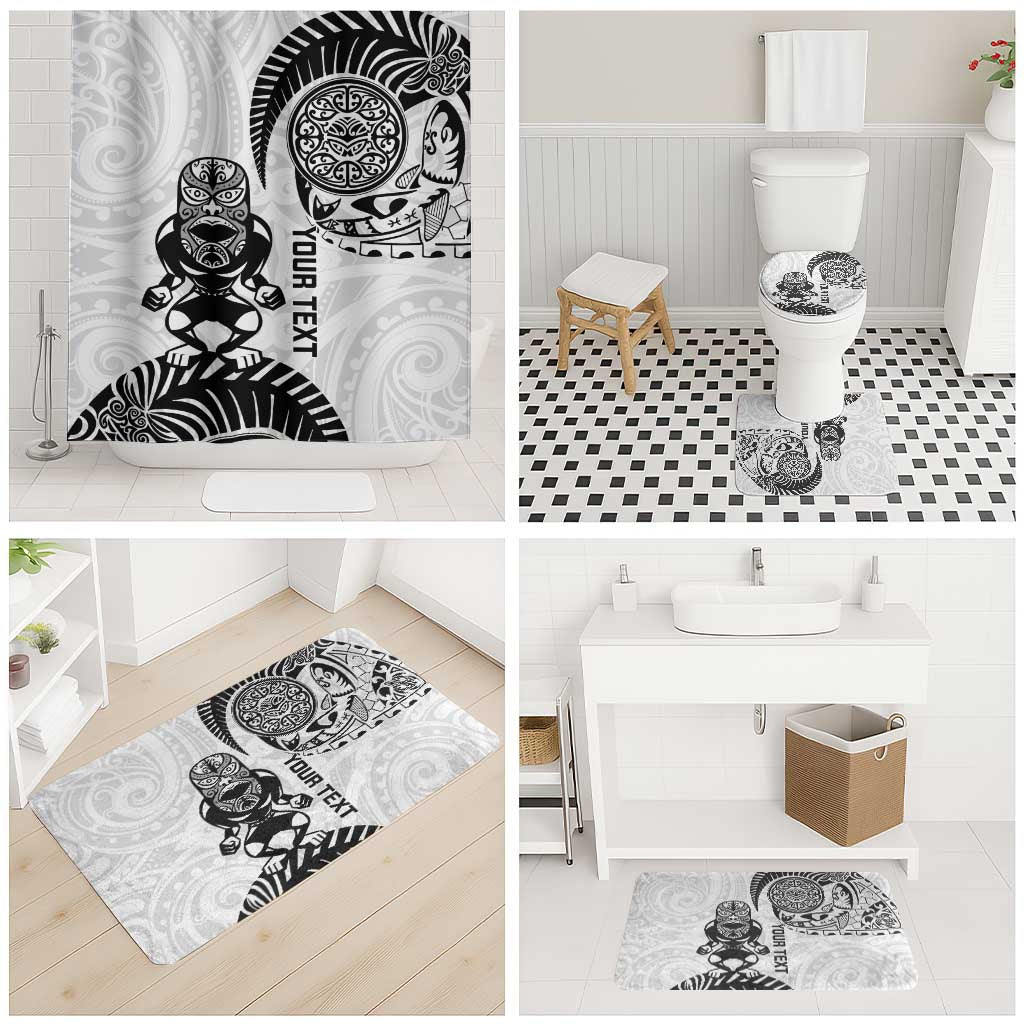 Custom Aotearoa Football Bathroom Set NZ Maori Tiki Go Champions - Aussie Hoodie