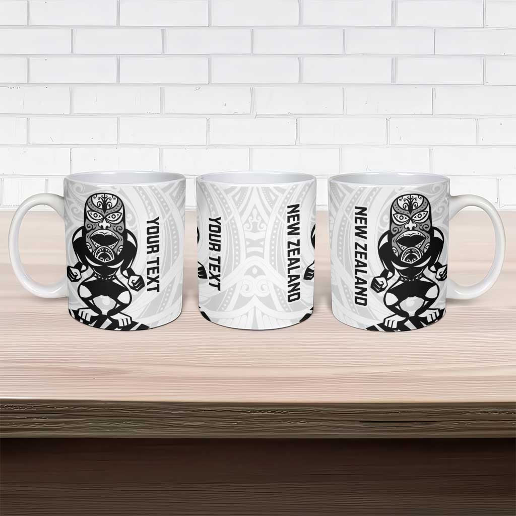 Custom Aotearoa Football Ceramic Mug NZ Maori Tiki Go Champions - Aussie Hoodie