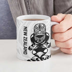 Custom Aotearoa Football Ceramic Mug NZ Maori Tiki Go Champions - Aussie Hoodie