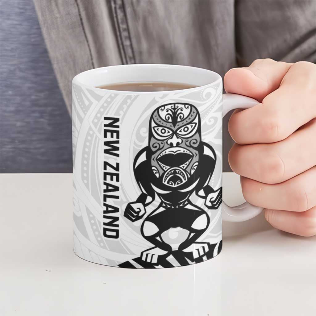 Custom Aotearoa Football Ceramic Mug NZ Maori Tiki Go Champions - Aussie Hoodie