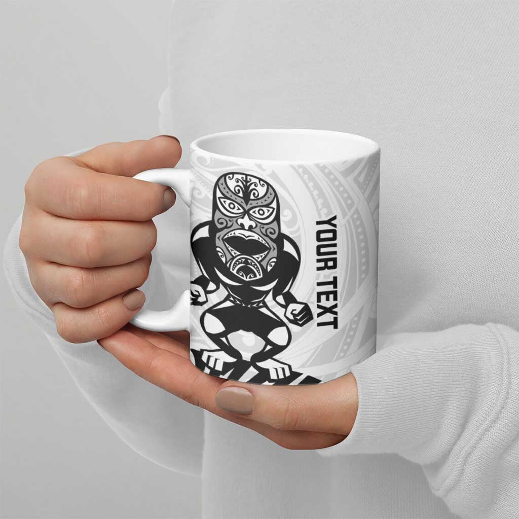 Custom Aotearoa Football Ceramic Mug NZ Maori Tiki Go Champions - Aussie Hoodie