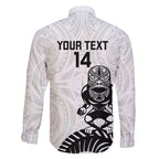 Custom Aotearoa Football Family Matching Summer Maxi Dress and Hawaiian Shirt NZ Maori Tiki Go Champions