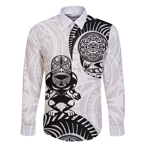 Custom Aotearoa Football Family Matching Tank Maxi Dress and Hawaiian Shirt NZ Maori Tiki Go Champions