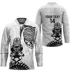 Custom Aotearoa Football Hockey Jersey NZ Maori Tiki Go Champions - Aussie Hoodie