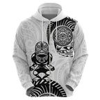 Custom Aotearoa Football Hoodie NZ Maori Tiki Go Champions
