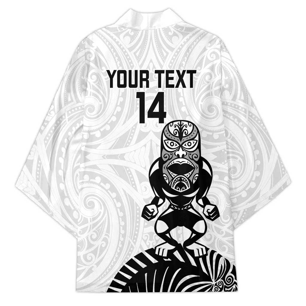 Custom Aotearoa Football Kimono NZ Maori Tiki Go Champions - Aussie Hoodie
