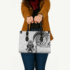 Custom Aotearoa Football Leather Bag NZ Maori Tiki Go Champions - Aussie Hoodie
