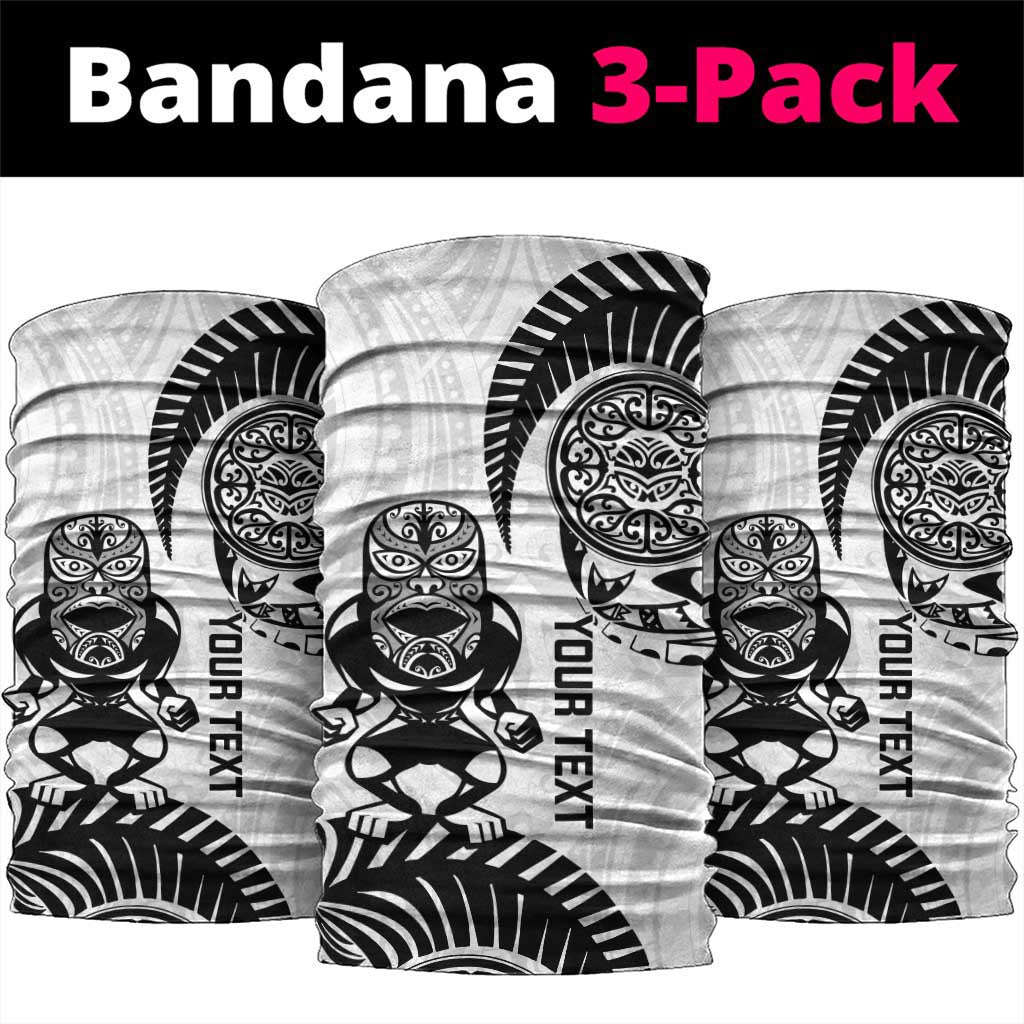 Custom Aotearoa Football Neck Gaiter NZ Maori Tiki Go Champions - Aussie Hoodie
