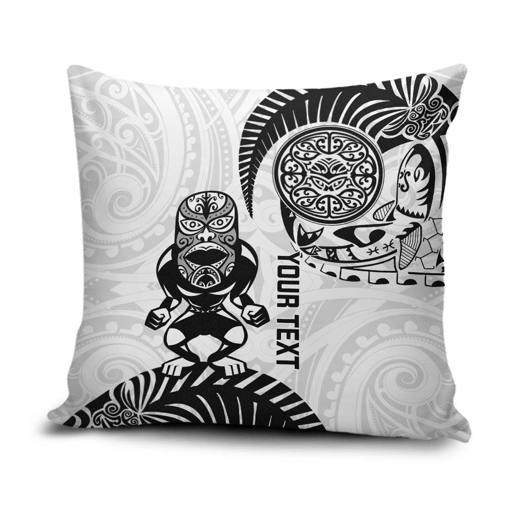 Custom Aotearoa Football Pillow Cover NZ Maori Tiki Go Champions - Aussie Hoodie