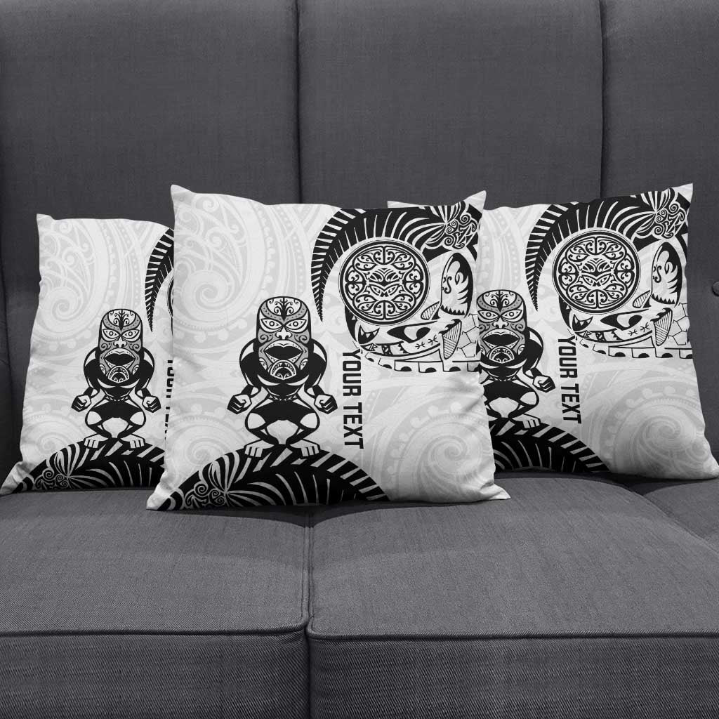 Custom Aotearoa Football Pillow Cover NZ Maori Tiki Go Champions - Aussie Hoodie