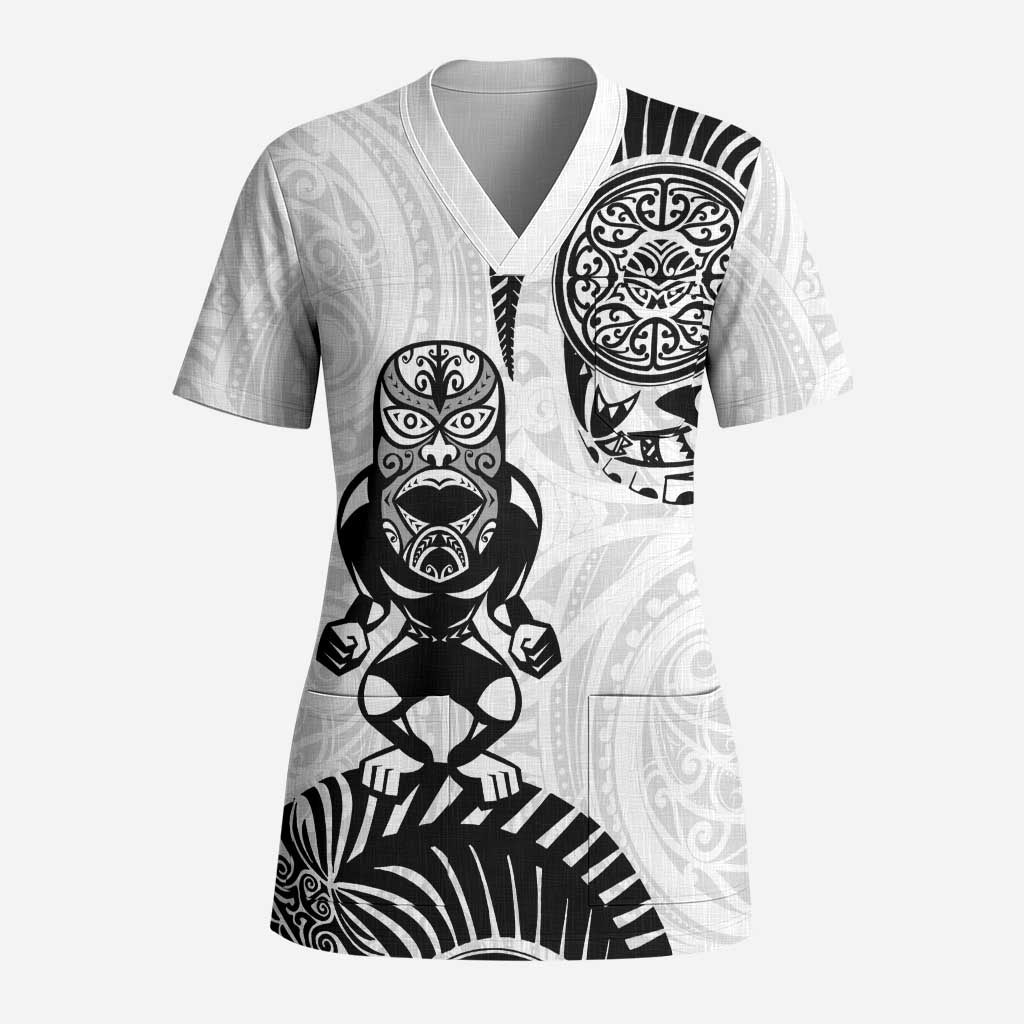 Custom Aotearoa Football Scrub Top NZ Maori Tiki Go Champions - Aussie Hoodie