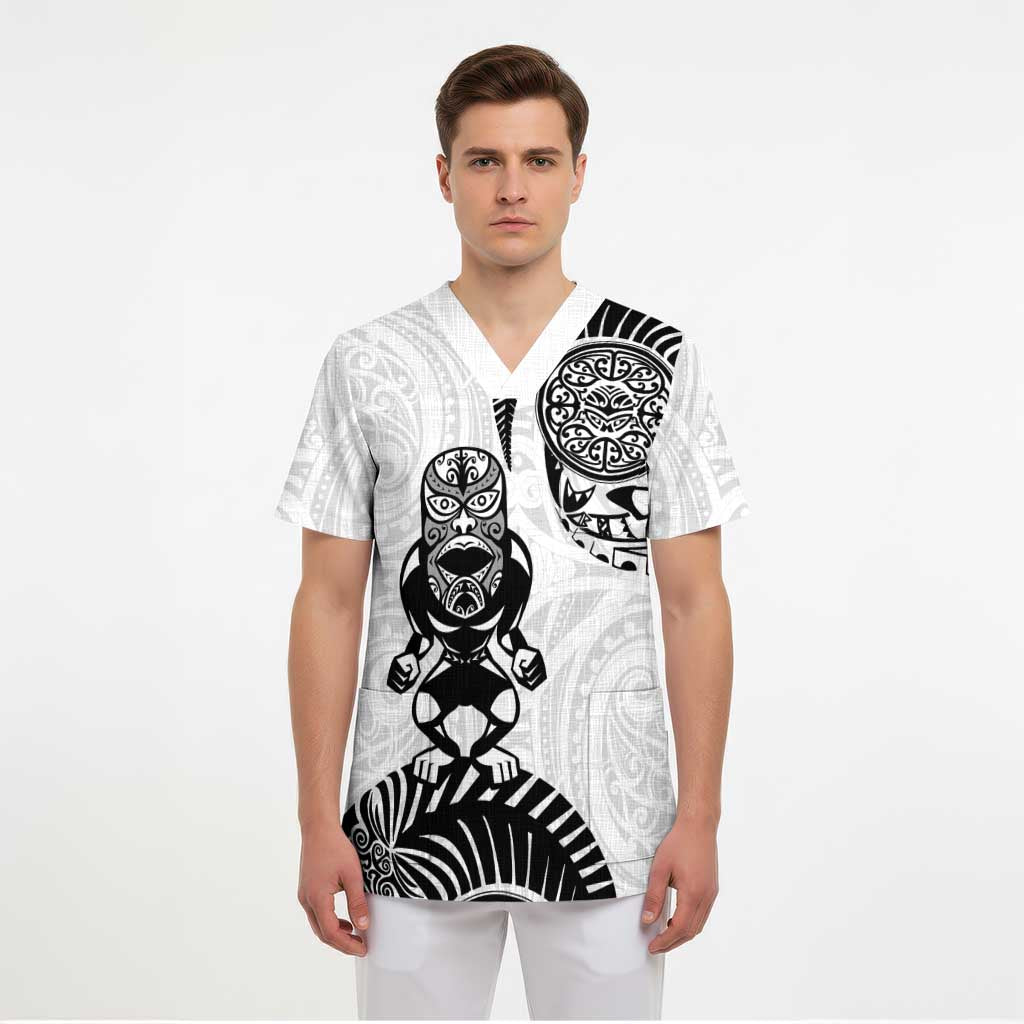 Custom Aotearoa Football Scrub Top NZ Maori Tiki Go Champions - Aussie Hoodie