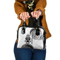Custom Aotearoa Football Shoulder Handbag NZ Maori Tiki Go Champions