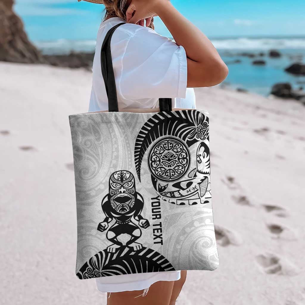 Custom Aotearoa Football Tote Bag NZ Maori Tiki Go Champions - Aussie Hoodie