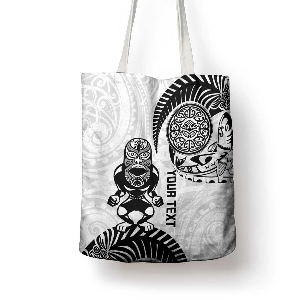 Custom Aotearoa Football Tote Bag NZ Maori Tiki Go Champions - Aussie Hoodie