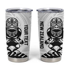 Custom Aotearoa Football Tumbler Cup NZ Maori Tiki Go Champions