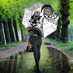 Custom Aotearoa Football Umbrella NZ Maori Tiki Go Champions - Aussie Hoodie